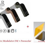 Pachet Auto: Modulator FM mp3 player cu incarcator pentru diverse dispozitive incorporat + Parasolar Auto, Euroboutique