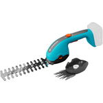 cordless grass shears PowerCut 20/18V P4A solo, with shrub knife (turquoise/grey, without battery and charger, POWER FOR ALL ALLIANCE), Gardena