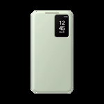 Husa de protectie Samsung Smart View Wallet Case pentru Galaxy S24+, LIGHT GREEN, Samsung