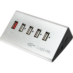 Hub extern logilink ua0224 cu porturi usb fast charging