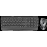 Kit tastatura si mouse Trust Tecla-2, wireless, negru