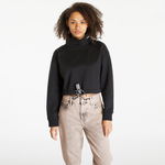 Calvin Klein Jeans Cropped Logo Tape Sweatshirt Black, Calvin Klein