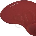 Mousepad ESPERANZA Gel EA137R | 230 x 190 x 20 mm | roșu | blister