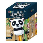 Kit de cusut - Decoratiune topper pentru creion - Panda | Avenir, Avenir