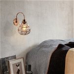 Lampa de perete, Sheen, Safderun - 405-A, E27, 100 W, metal/sticla, Sheen