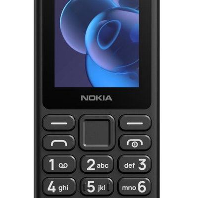 Telefon NOKIA 110 (2024), 4MB RAM, 2G, Dual SIM, negru