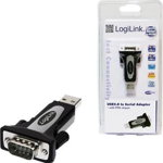 Adaptor USB 2.0 (T) la Serial RS232 (9-pin) (T), LogiLink AU0034
