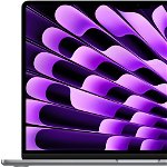 Notebook Apple MacBook Air 15 (2023) 15.3" Apple M2 8-core GPU 10-core RAM 8GB SSD 256GB Tastatura RO Space Grey, Apple