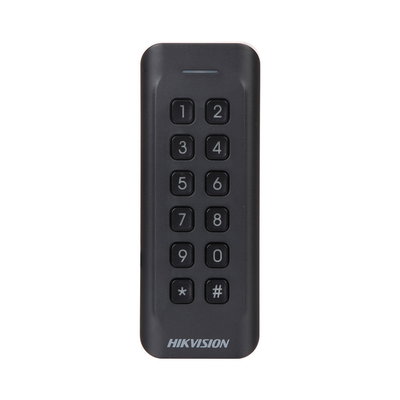 Cititor de proximitate RFID 125Khz cu tastatura integrata, IP65, Hikvision DS-K1802EK