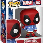 Figurina - Pop! Marvel Holiday: Deadpool, Rosu, 16 cm