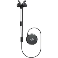 Căști wireless cu microfon Skullcandy - Vert Clip, negre