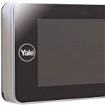 Vizor electronic cu inregistrare Yale DDV5800, senzor miscare, inregistrare video si foto, display LCD 4.3" (Negru/Argintiu)