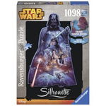 Puzzle Star Wars - Silueta, 1000 piese