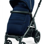 Carucior 3 in 1 Peg Perego Book, Primoviaggio SL,  0 - 22 kg, Eclipse, Bleumarin