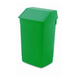 Coș de gunoi cu capac pe balamale Addis, 41 x 33,5 x 68 cm, verde