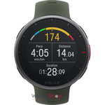 Ceas smartwatch Polar Vantage V2 GPS HR M-L Green 90083652