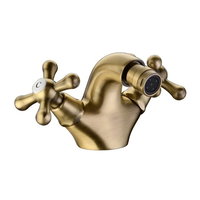 Baterie bideu Artis Croce bronz periat dubla comanda