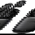 Vention Casca Vention, wireless,tip butoni,utilizare smartphone, BT 5.3,mic pe casca, USB Type-C,acumulator charging case 300mAh,durata baterie pana la 30h,negru NBHB0, Vention