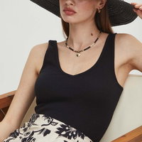 Medicine top din bumbac  culoarea violet