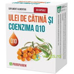 Ulei de Catina si Coenzima Q10 45mg 30 capsule, Parapharm