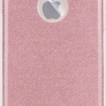Etui SAMSUNG GALAXY A51 Brokat Glitter różowe, NoName
