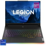 Gaming 16'' Legion 9 16IRX9, 3.2K Mini LED 165Hz G-Sync, Procesor Intel Core i9 14900HX (36M Cache, up to 5.80 GHz), 64GB DDR5, 2x 1TB SSD, GeForce RTX 4080 12GB, No OS, Carbon Black, Lenovo