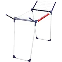 Uscator de rufe Pegasus 150 slim Leifheit, 94.5 x 55 x 105 cm, aluminiu/plastic, Alb