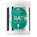 Masca pentru par cu keratina si proteina din lapte, Kallos, 1000 ml