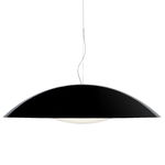 Suspensie Kartell Neutra, design Ferruccio Laviani, d 90cm, negru-alb mat