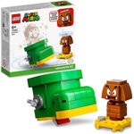 Jucarie 71404 Super Mario Gumbas Shoe Expansion Set Construction Toy (To combine with Mario, Luigi or Peach Starter Set, with Goomba figure), LEGO