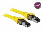 Cablu de retea RJ45 Cat.8.1 S/FTP 2m, Delock 86582