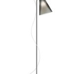 Lampadar Kartell K-LUX design Rodolfo Dordoni h 165cm gri-fumuriu, Kartell