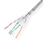 Rola cablu de retea RJ45 Value 21.99.0884-1 Cat. 6A 300 m Clasa EA Gri 21.99.0884-1