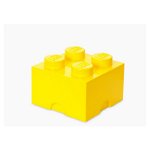 Cutie depozitare LEGO 4 galben, Lego