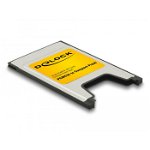 Cititor de carduri PCMCIA pentru carduri de memorie Compact Flash, DELOCK