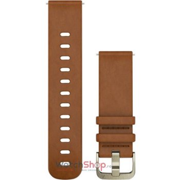 Curea smartwatch Garmin Vivomove 3 din Piele 20mm Brown