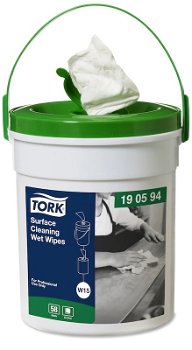 Servetele umede pentru curatarea suprafetelor Tork, Tork