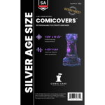 Comicare Silver PP Resealable Bags (Pack of 100), Comicare