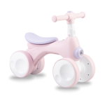 Bicicleta cu lumini, sunet si difuzor de balonase, Momi Tobis - Pink, NoName