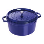 Oala Cocotte fonta, 28cm/6,7L, Dark Blue - Staub, Staub