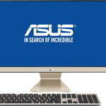 All-In-One PC ASUS V241EAK, 23.8 inch FHD, Procesor Intel® Core™ i3-1115G4 3.0GHz Tiger Lake, 4GB RAM, 256GB SSD, UHD Graphics, Camera Web, no OS