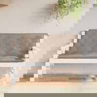 Perne banca de gradina 2 buc. Antracit, VidaXL