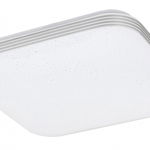 Plafoniera LED Oscar 3348-RAB, patrata, 18W, 1350lm, lumina neutra, IP20, alba, Rabalux