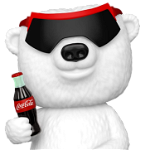 Pop! Ad Icons Coca Cola Polar Bear 90s 9 CM 