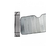 Parasolar parbriz argintiu din spuma EPE 150x80 cm, AMIO