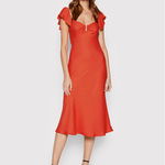 Nissa Rochie cocktail RC13012 Roșu Regular Fit, Nissa