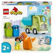LEGO DUPLO Szelektív kukásautó 10987 15 darabos, LEGO
