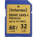 Card SDHC Intenso Premium de 32 GB clasa 10 UHS-I (3421480), Intenso