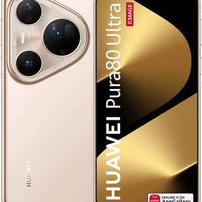 Telefon Mobil Huawei Pura 80 Ultra, Procesor Kirin 9020 Octa-Core, LTPO OLED 6.8inch, 16GB RAM, 512GB Flash, Camera Quad 50 + 50 + 12.5 + 40 MP, Wi-Fi, 4G, Dual SIM, EMUI (Auriu), Huawei