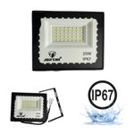 Proiector LED 20W, Lumina Alba Rece 6500K, 40 LED-uri, Waterproof iP67, Interior/Exterior